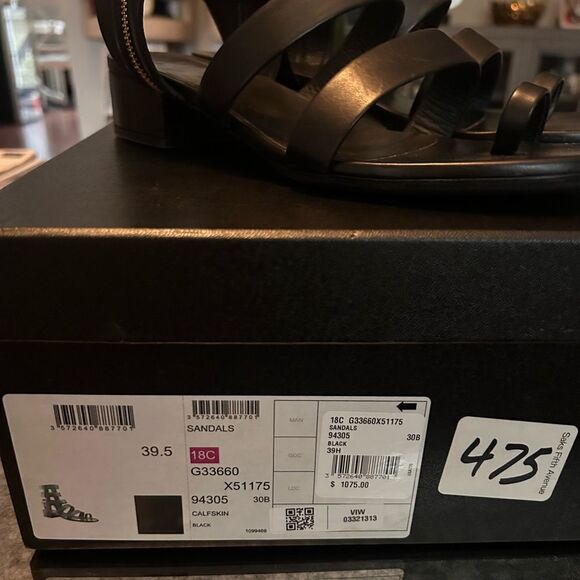 Chanel Calfskin Gladiator Sandals - Picture 9 of 10